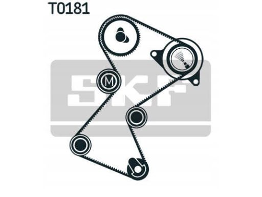 Vkma 06137 Rozrząd Kpl. (Pasek + Rolka) Pasuje Do: Renault Clio Ii, Cl