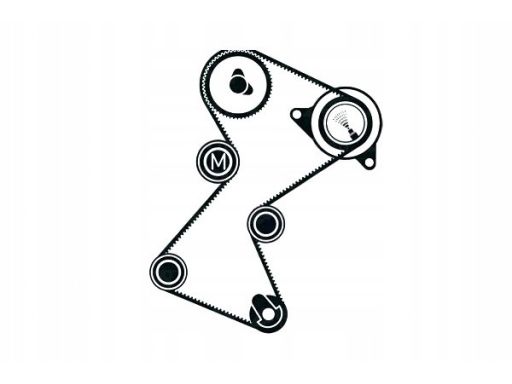 Vkma 06137 Rozrząd Kpl. (Pasek + Rolka) Pasuje Do: Renault Clio Ii, Cl