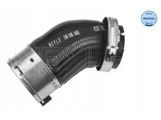 100 036 0065 Przewód Chłodnicy Powietrza P (Tył, Czarny) Pasuje Do: Vw