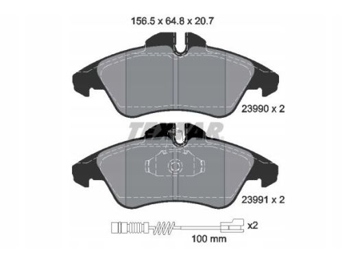 Klocek Hamulcowy Kpl. 2399002
