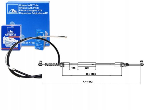 24.3727-0816.2 Linka Hamulca Postojowego Ate