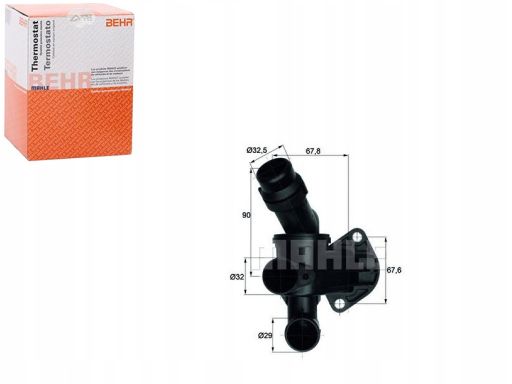 Termostat Środka Chłodzącego Ti 7 87