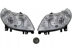 Prawa Lampa Reflektor Przód Renault Megan