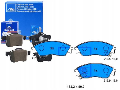13.0460-5920.2 Klocek Hamulcowy Kpl. 13.0460-5920.2 Ate