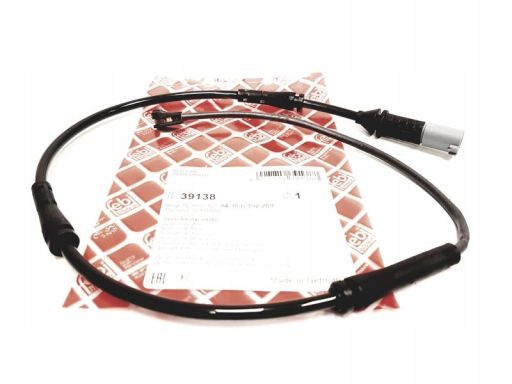 Fe39138 Czujnik Zużycia Klocka Hamulcowego Przód Pasuje Do: Bmw 1 (F20