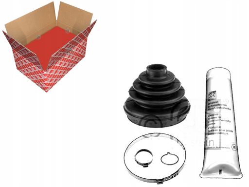 Fe14071 Osłona Przegubu Przód/Zewnątrz (Fi: 24/92) (Dł.83) (Kpl.) Pasu