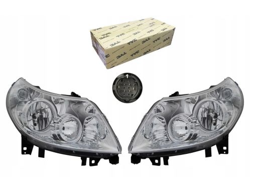 Prawa Lampa Reflektor Przód Renault Megan