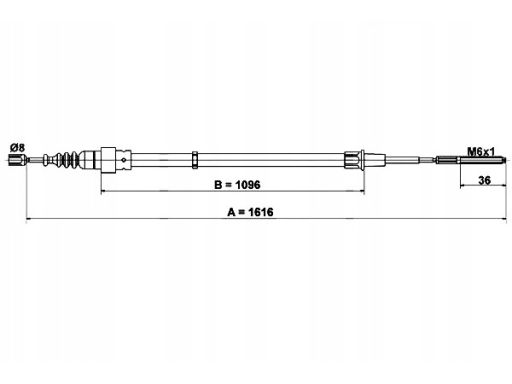 24.3727-0156.2 Linka Hamulca Postojowego Ate