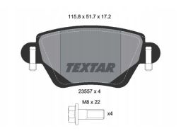 2355701 Klocek Hamulcowy Kpl. Textar