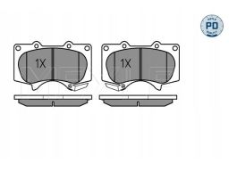 025 240 2417/Pd Klocek Hamulcowy Kpl. Przód (Z Podkładką Wytłumiającą)