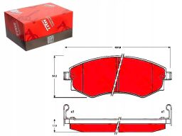 Gdb895 Klocek Hamulcowy Kpl. Trw
