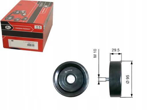 T36419 Rolka Zwrotna Paska Wieloklinowego Gates