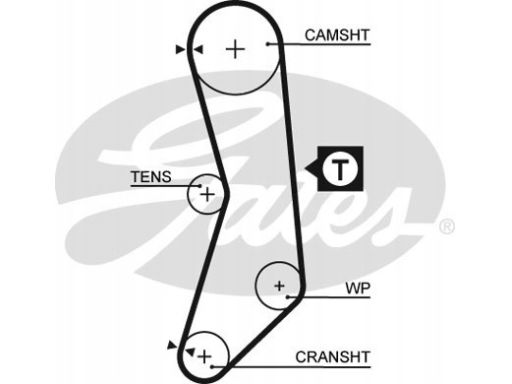 K015030Fi Zestaw Paska Rozrządu Gates