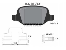 Klocek Hamulcowy Kpl. 2351703