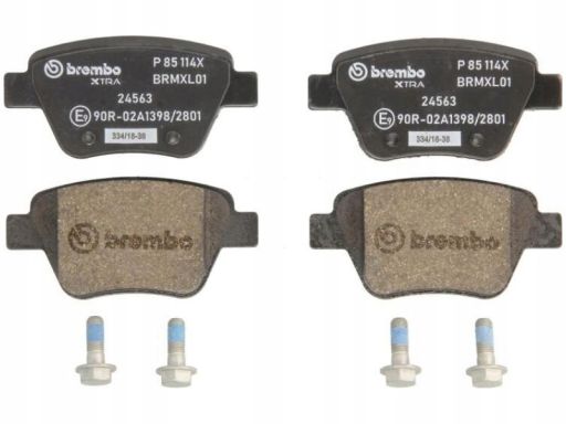 Klocek Hamulcowy Kpl. P 85 114X