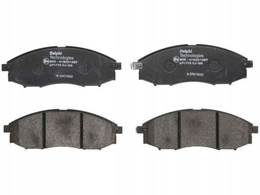 Klocek Hamulcowy Kpl. Lp1772