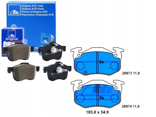 Klocek Hamulcowy Kpl. 13.0460-3954.2