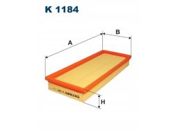 Filtr Kabiny K 1184