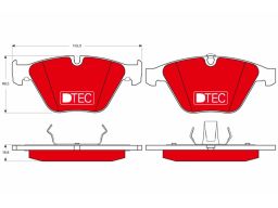 Klocek Hamulcowy Kpl. Gdb1498Dte