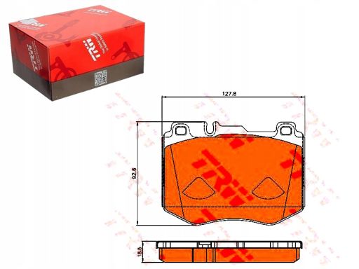 Klocek Hamulcowy Kpl. Gdb2081