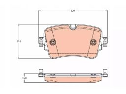 Klocek Hamulcowy Kpl. Gdb2131
