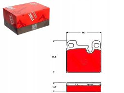 Klocek Hamulcowy Kpl. Gdb258