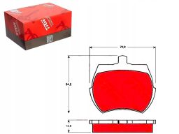 Klocek Hamulcowy Kpl. Gdb332