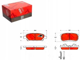Klocek Hamulcowy Kpl. Gdb3341