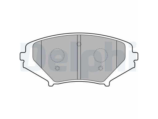 Klocek Hamulcowy Kpl. Lp1867