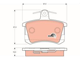 Klocek Hamulcowy Kpl. Gdb1163