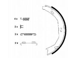 Szczęki Hamulca Postojowego Kpl. 91066900