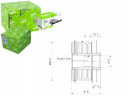 Sprzęgło Jednokierunkowe Alternatora 588047