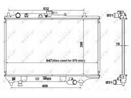 Chłodnica Silnika 516511