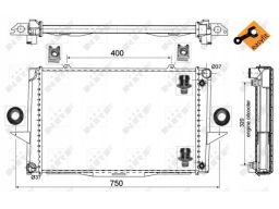 Chłodnica Silnika 529509