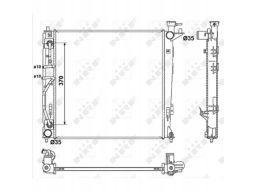 Chłodnica Silnika 53053