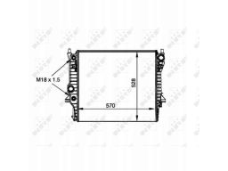 Chłodnica Silnika 53805