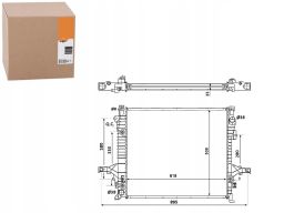Chłodnica Silnika 58356