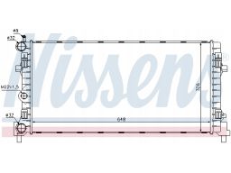 Chłodnica Silnika 640012