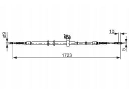 Linka Hamulca Postojowego 1 987 482 269