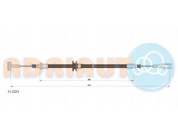 Linka Hamulca Postojowego 11.2221