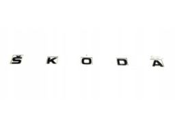 Emblemat napis SKODA Scala Kamiq Oryginał CZARNY 658853687D