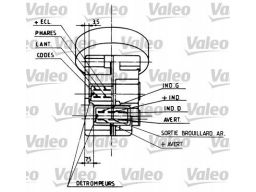 Przełącznik Zespolony Kolumny Kierownicz 251210