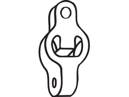 Wieszak Tłumika 255-042