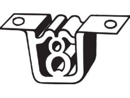 Wieszak Tłumika 255-077