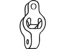 Wieszak Tłumika 255-166