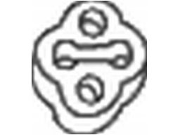 Wieszak Tłumika 255-507