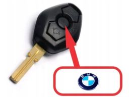 Emblemat logo naklejka BMW 3 E46 na kluczyk 66122155753