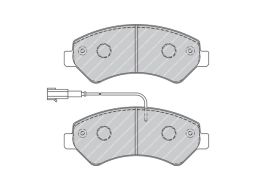 Klocek Hamulcowy Kpl. Fvr1926