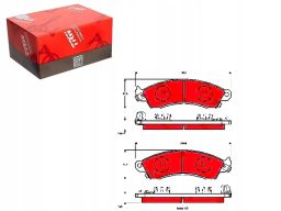 Klocek Hamulcowy Kpl. Gdb1226