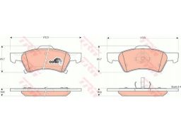 Klocek Hamulcowy Kpl. Gdb4129